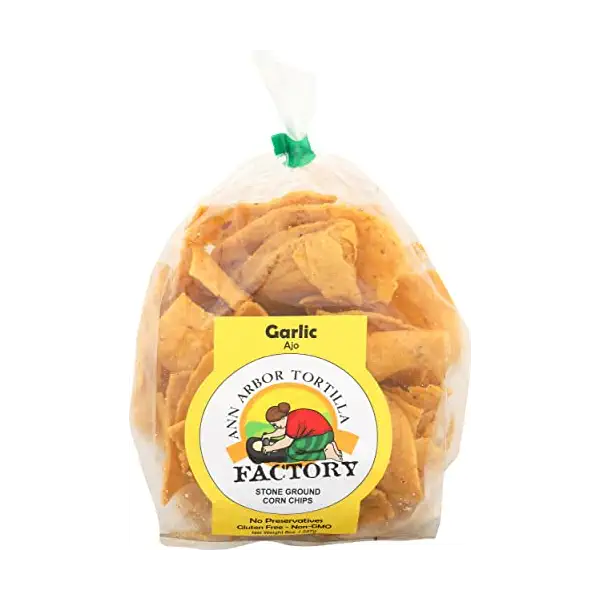 Tortilla Chips Garlic Flavor 1