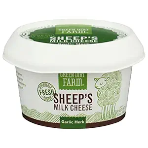 Garlic and Herb Fresh Sheep Milk Cheese, 3.5 OZ