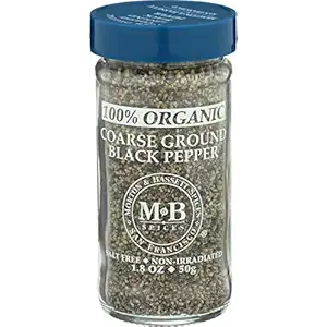 Organic Course Ground Black Pepper, 1.8 OZ