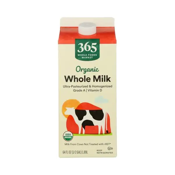 Organic Whole Milk 1