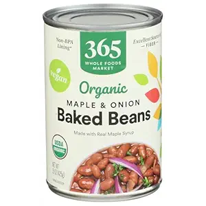 Organic Maple Baked Beans with Onion, 15 OZ