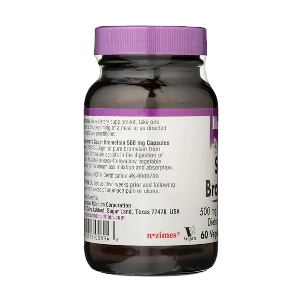 Super Bromelain 500 MG, 60 CT 6