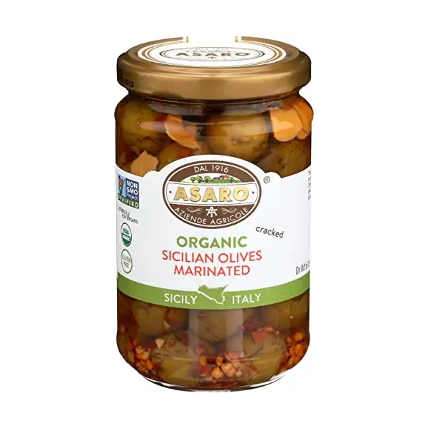 Cracked Sicilian Marinated Olives 1