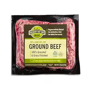 80/20 Grass Fed Ground Beef Brick, 16 OZ