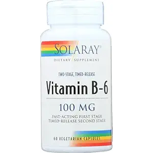 Two-Stage Timed-Released Vitamin B-6, 60 CT