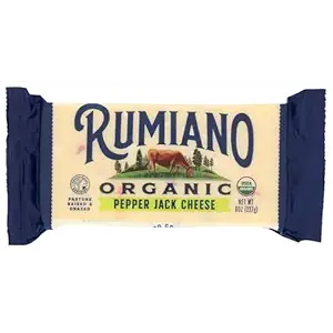 Organic Pepper Jack Bar, 8 OZ