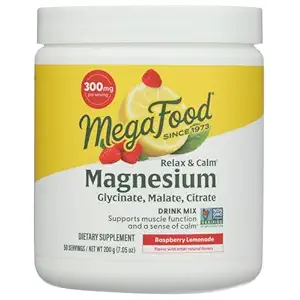Relax Calm Magnesium Powder Raspberry Lemonade, 7.05 OZ
