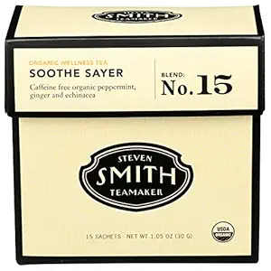 Organic Sooth Sayer Wellness Tea, 15 CT