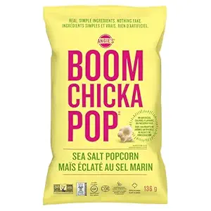 Angies Bcp Sea Salt Popcorn, 136 GR