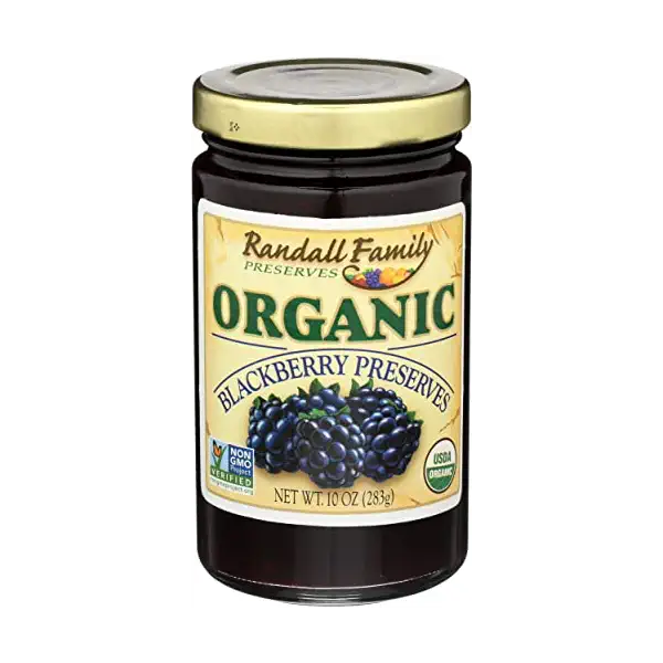 Organic Blackberry Preserve, 10 OZ 1