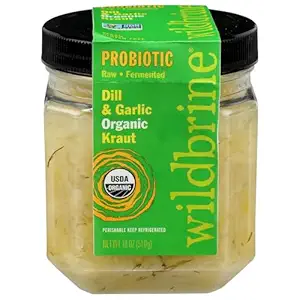 Organic Dill & Garlic Kraut, 18 OZ