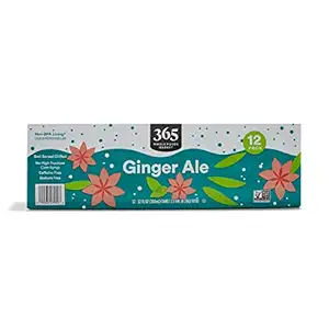 365 by Whole Foods Market, Ginger Ale Cans, 12 Fl Oz (Pack of 12)
