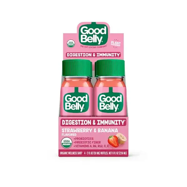 Strawberry Banana Shot 4 Pack, 2 FZ 4