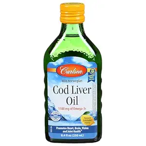 Lemon Cod Liver Oil, 8.4 FZ