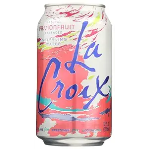 Passionfruit Sparkling Water Single, 12 FZ