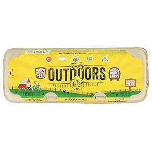 Organic Medium Grade AA Eggs, 12 CT