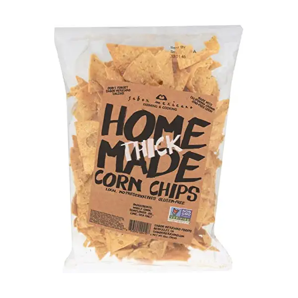 Thick Corn Chips, 12 OZ 1