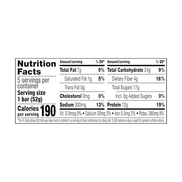 Peanut Butter Protein Bar 5 Count, 1.8 OZ 10