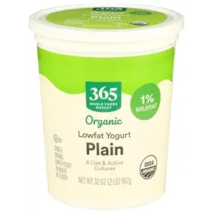 365 by Whole Foods Market, Organic Low Fat Plain Yogurt, 32 Ounce