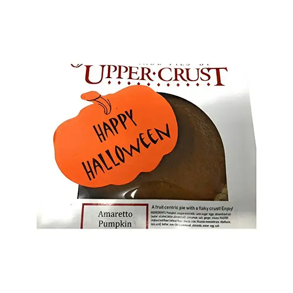 Amaretto Pumpkin Pie 8 Inch 1