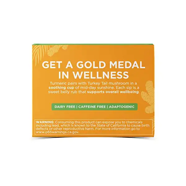 Organic Turkey Tail Golden Latte Mix, 0.21 OZ 6
