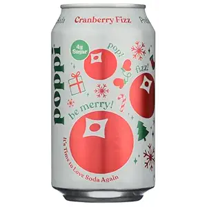 Cranberry Fizz Prebiotic Soda Sgl Can, 12 FZ