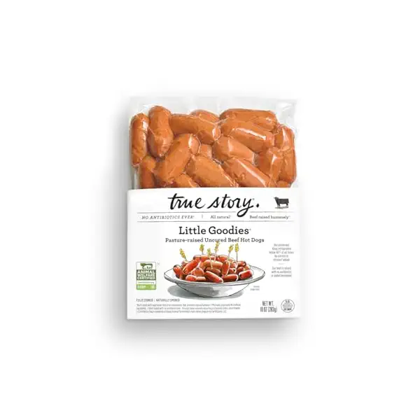Little Goodies Uncured Beef Hot Dogs, 10 OZ 1