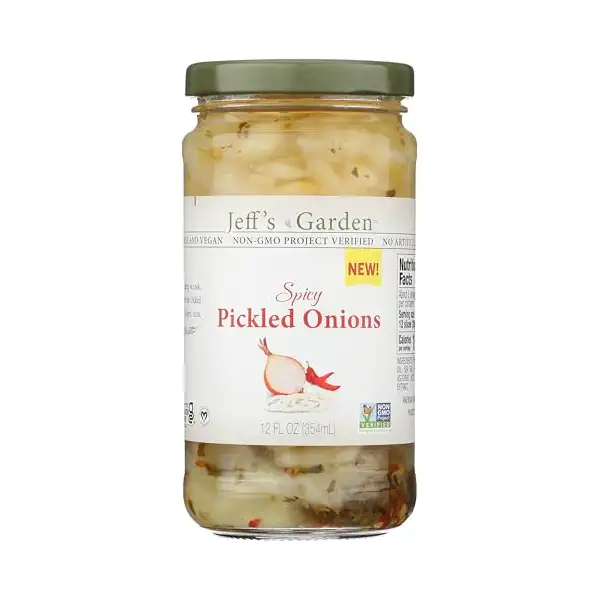 Spicy Pickled Onions, 12 OZ 1