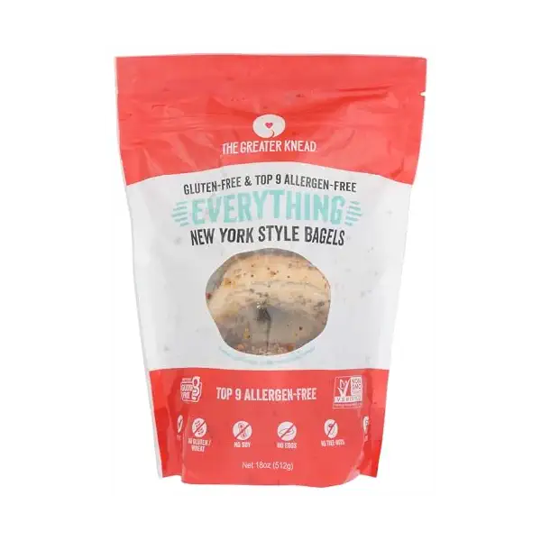 GLUTEN-FREE BAGELS EVERYTHING 1