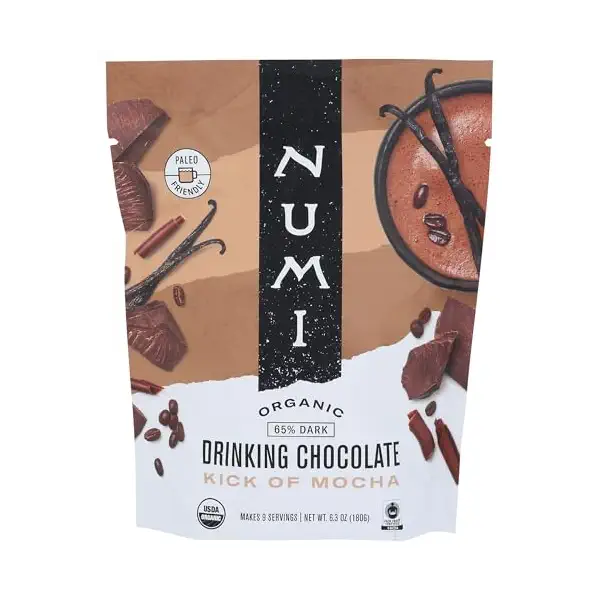 Organic Kick of Mocha Drinking Chocolate, 6.3 OZ 1