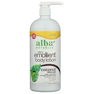 Very Emollient Coconut Rescue Body Lotion, 32 OZ