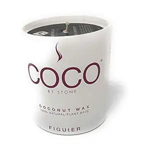 Cocofiguier Glass Tumbler Candle, 11 OZ