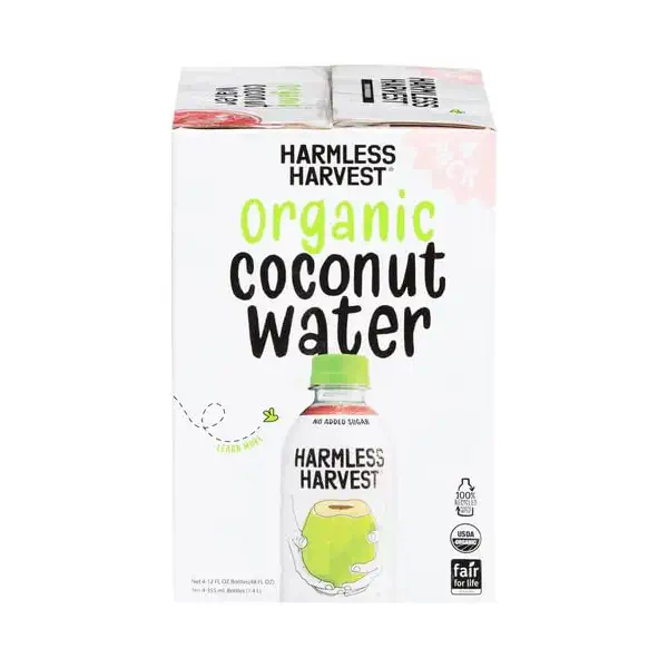 Organic Coconut Water 4 Pack, 12 FZ 1