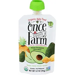 Organic Wild Rumpus Avocado Pouch, 3.2 OZ