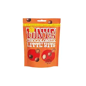 Milk Chocolate Caramel Sea Salt and Biscuit Bits, 100 GR