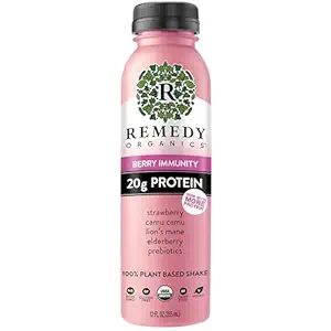 Organic Berry Immunity Protein Shake, 12 FZ