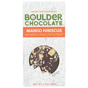 Mango Hibiscus Chocolate Bar, 2.4 OZ
