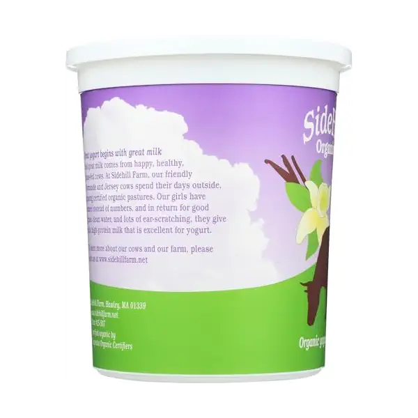 Organic Yogurt Lowfat Vanilla 4