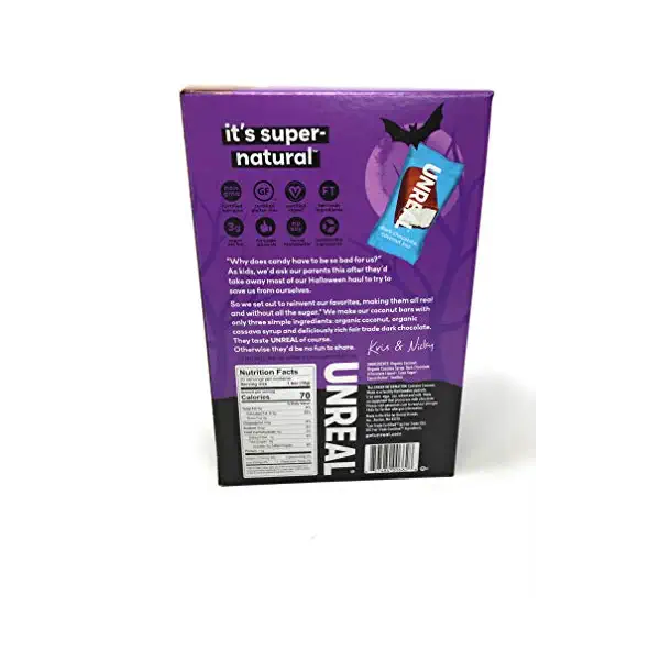 Halloween Dark Chocolate Coconut Bars, 10.6 OZ 2