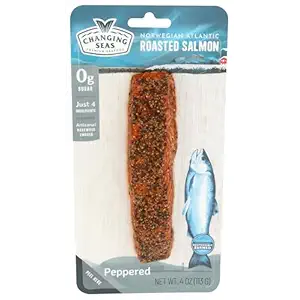 Peppered Smoked Salmon, 4 OZ