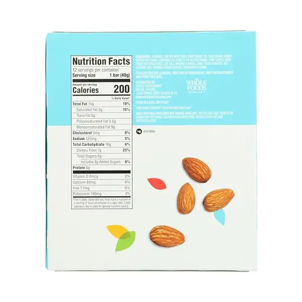 Caramel Almond Nut Bar 12 Count, 1.4 OZ 2