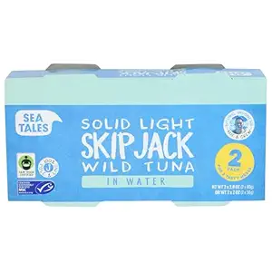 Skipjack Tuna in Water 2 Pack, 5.6 OZ