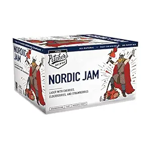 Nordic Jam Berry Lager 6pk Cans, 12 FZ