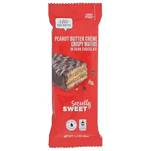 Peanut Butter with Dark Chocolate Crispy Wafers, 1.4 OZ