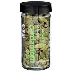 Organic Jar Cardamom Green, 1.2 OZ