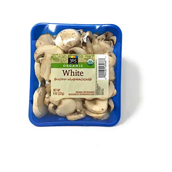 Organic Sliced White Mushrooms 4