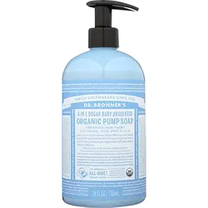 Organic 4 in 1 Unscented FT Mild Baby Soap, 24 FZ