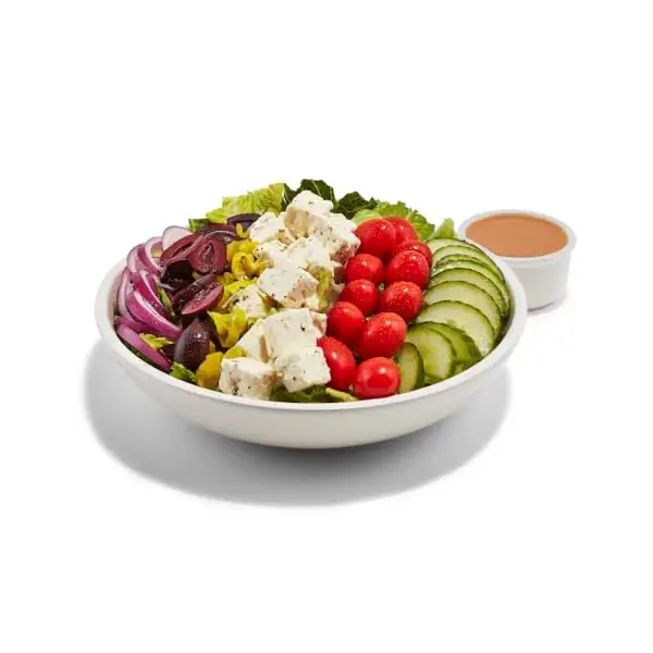 Greek Salad with Fresh Feta 1