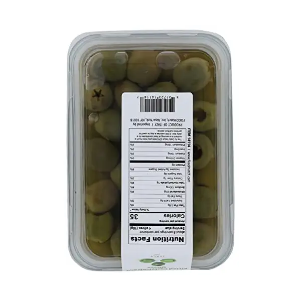Pitted Castelvetrano Olives Deli Cup, 4.9 OZ 2