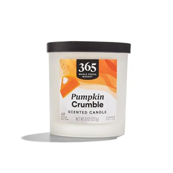 Pumpkin Crumble Candle, 8 OZ 1